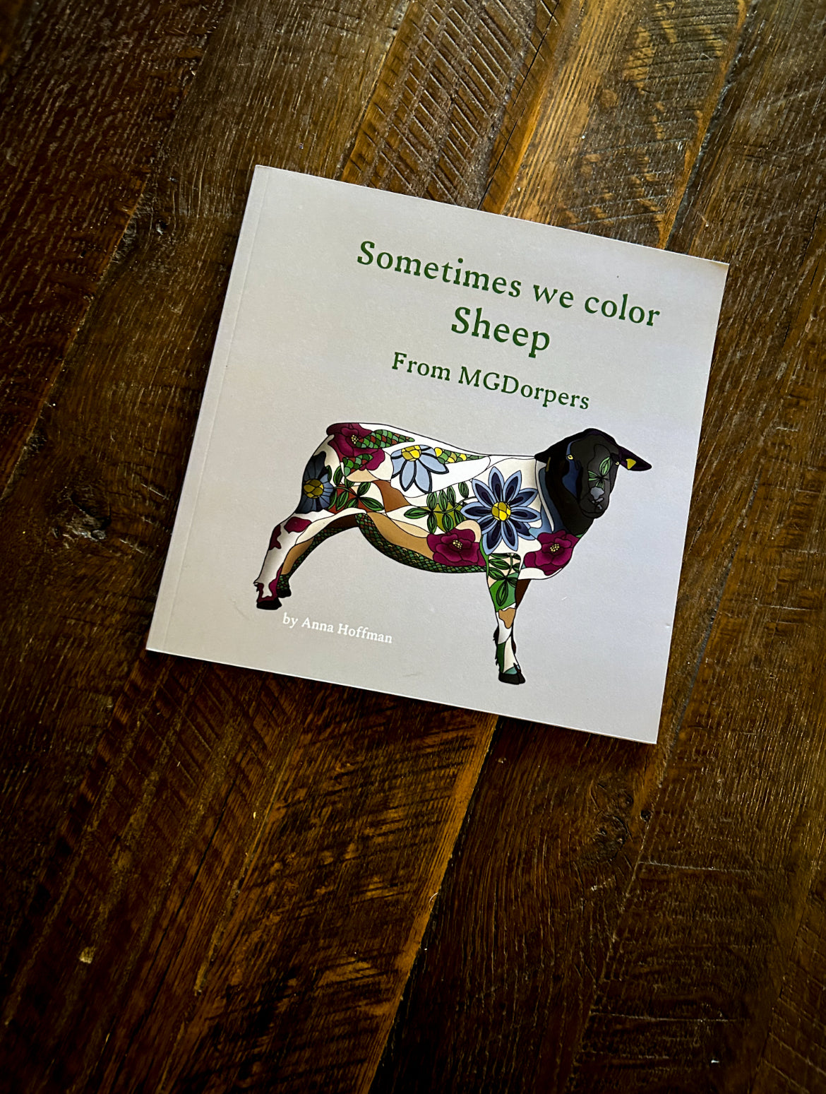 Sometimes We Color MG Dorper Coloring Book Colection